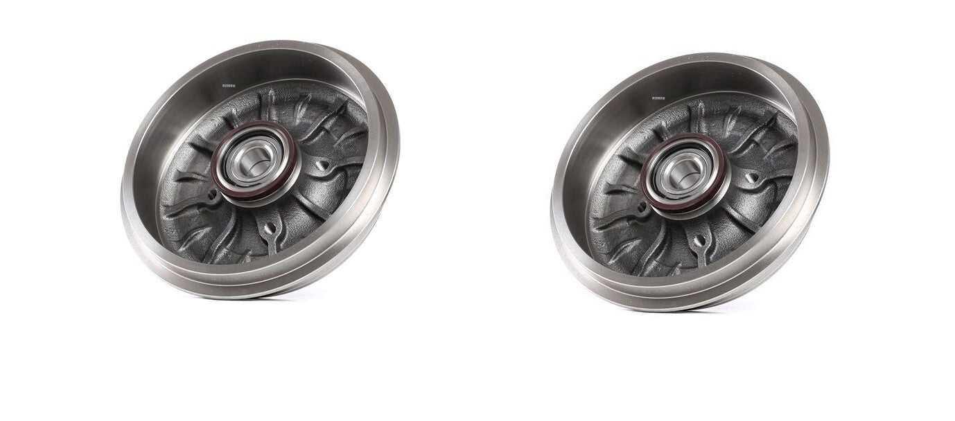 FOR  C3 BLACK MK2 A51 REAR BRAKE DRUMS WITH BEARINGS