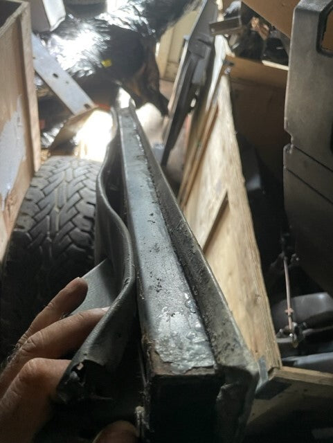 DEFENDER 90 110 200TDI 300TDI REAR SAFARI DOOR USED + GLASS + WIPER MOTOR