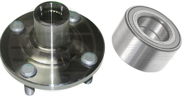 FOR IQ 1.3i 1.4 D4D FRONT AXLE LEFT OR  RIGHT WHEEL HUB & WHEEL BEARING  NEW 