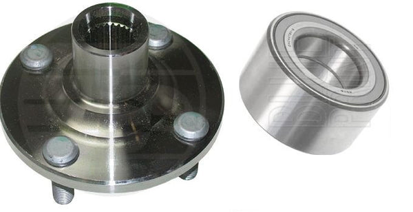 FOR IQ 1.3i 1.4 D4D FRONT AXLE LEFT OR  RIGHT WHEEL HUB & WHEEL BEARING  NEW 