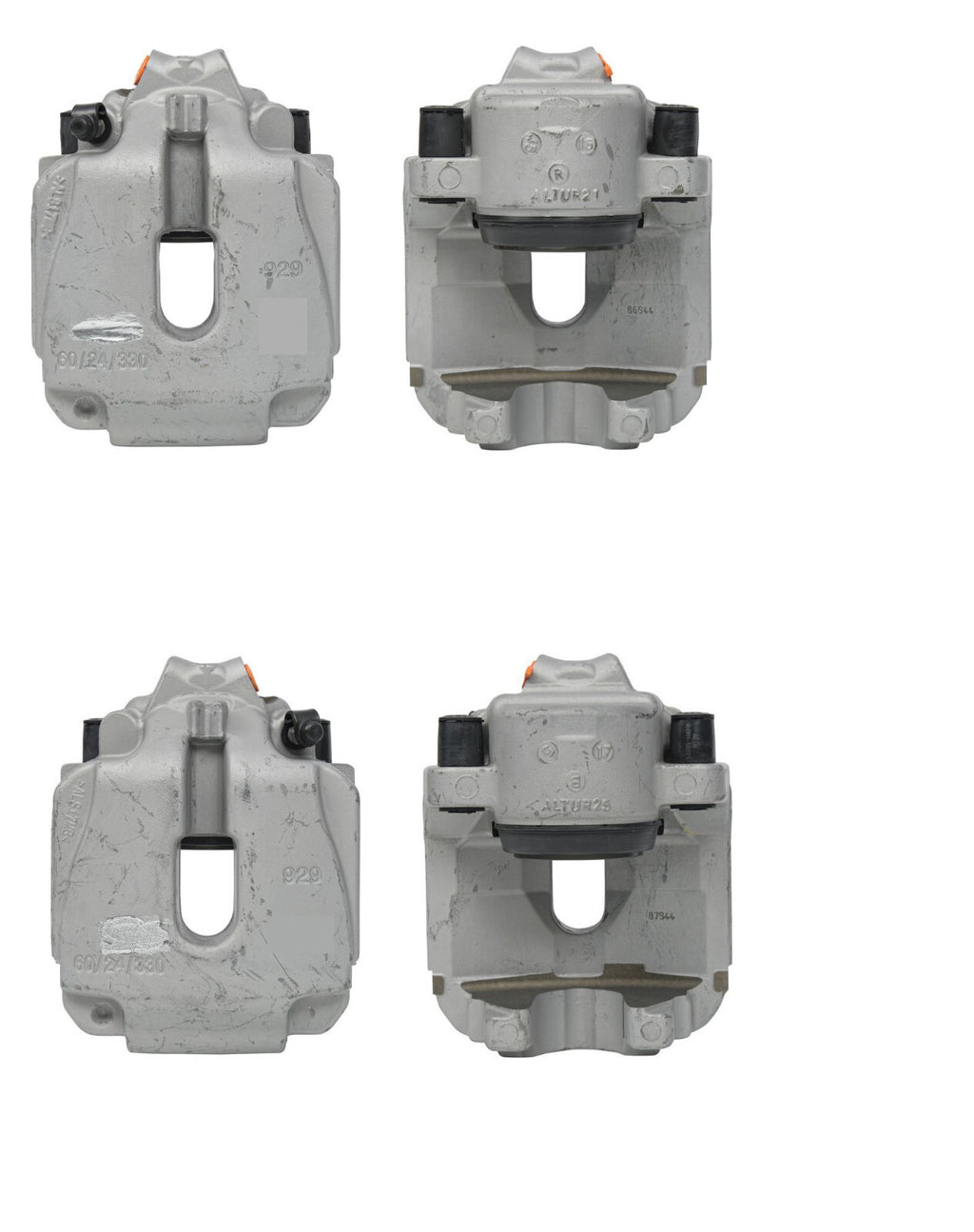 FOR BMW 5 SERIES 520D M SPORT (MK6 FL (F10))  FRONT BRAKE CALIPER PAIR