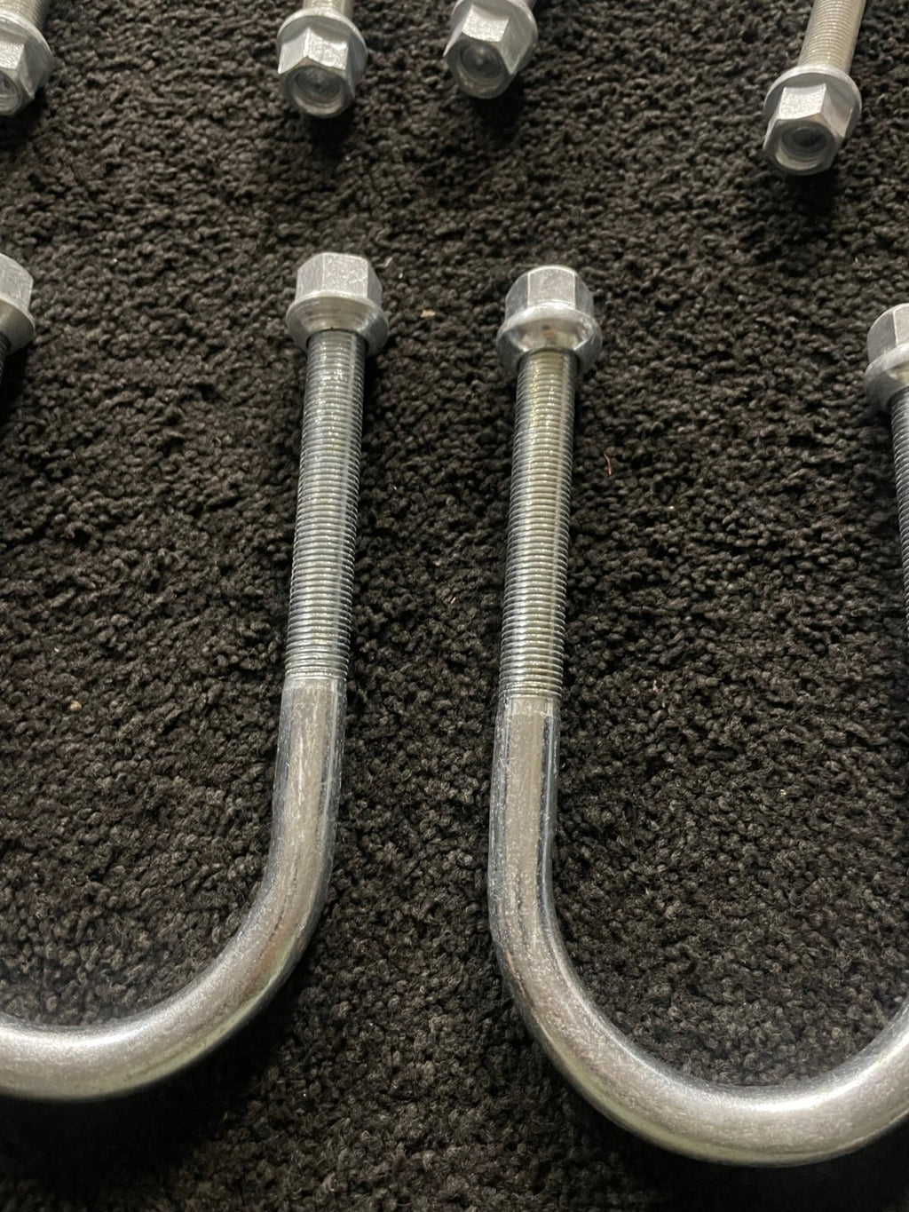 SPRINTER CRAFTER LEAF SPRING U BOLTS CLAMPS FOR BOTH SIDES