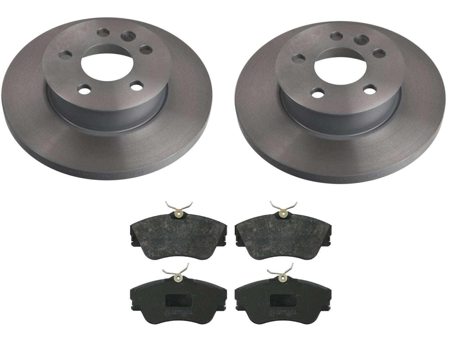 FOR VW TRANSPORTER FRONT BRAKE DISCS  282MM BRAKE  PAD 55mm HEIGHT