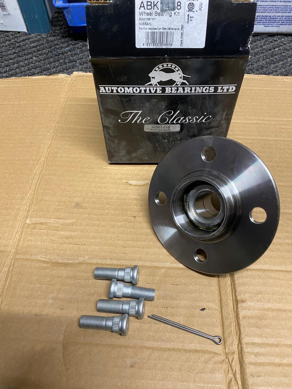REAR WHEEL BEARING HUB ASSY TO FIT NISSAN SUNNY GTI 2.0 N14 16V ALMERA N15
