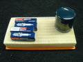 FORD KA 1.3 2002 on  OIL AIR   FILTER SPARK PLUGS SERVICE KIT 