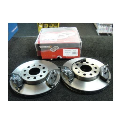 FOR AUDI A3 1.8 20V 1.9TD 1996-2003 MINTEX FRONT BRAKE DISCS BRAKE PADS 280MM