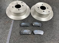 FOR KIA RIO MK3 UB 2012-2016 REAR BRAKE DISCS & PADS SET NEW