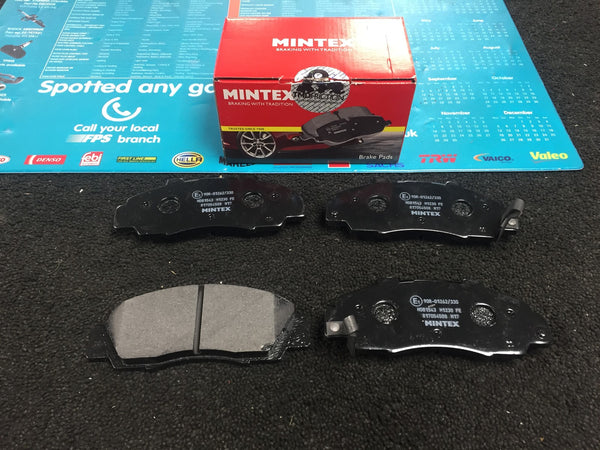 FOR HONDA PRELUDE 2.2 2.3 BB1 BB2 BRAKE PADS FRONT MINTEX