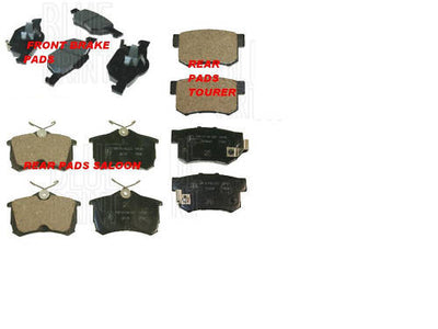 ACCORD 2.0 2.4VETC 2.2CDTI 03-08 BRAKE PADS FRONT REAR 