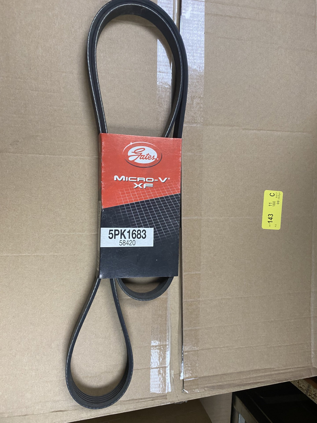 GENUINE GATES FAN BELT FITS ASTRA H VXR ZAFIRA 2.0 2005 ON VXR220 5PK1683