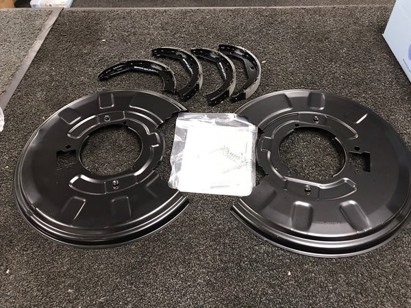 BMW 330ci 330d 330D E46 REAR HANDBRAKE SHOES FITTING KIT REAR BRAKE BACK PLATE
