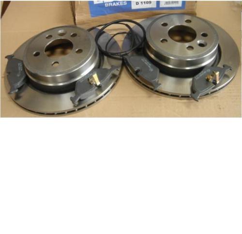 FOR ROVER MG ZT ZTT 190  BRAKE DISCS & PADS   REAR