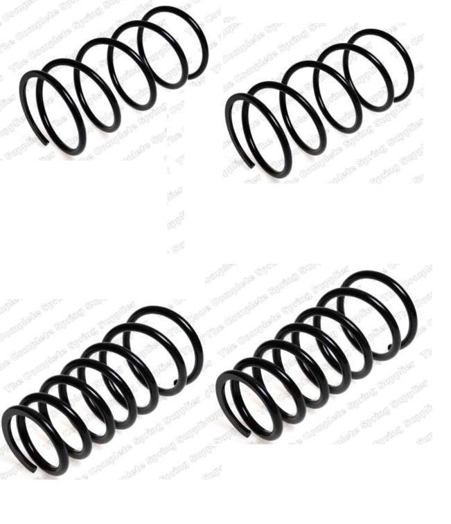 FOR TOYOTA MR2 MK1 AW10 AW11 1984-1989 2 FRONT COIL SPRINGS 2 REAR COIL SPRINGS