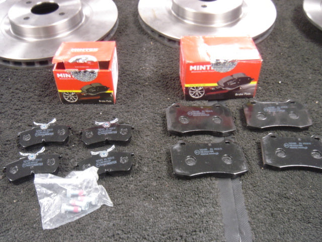 FORD FOCUS RS MK1 BRAKE PADS FRONT REAR MINTEX BRAKE PADS FRONT REAR