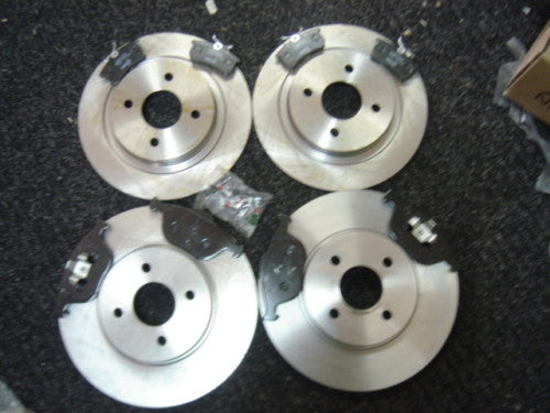 FORD FOCUS ST170 FRONT  REAR BRAKE DISCS BRAKE PADS NEW