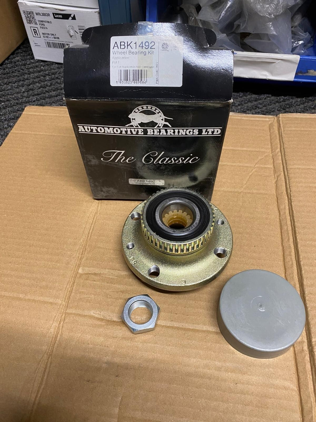 REAR WHEEL BEARING KIT FIT ALFA ROMEO 145 146 BARCHETTA BRAVA BRAVO MAREA 4 STUD