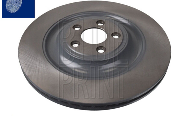 2 X REAR VENTED BRAKE DISCS DELPHI JAGUAR XF XJ XK X250  376mm