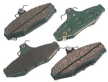 SSANGYONG DAEWOO MUSSO KORRANDO REAR BRAKE PADS FOR PBR TYPE CALIPERS