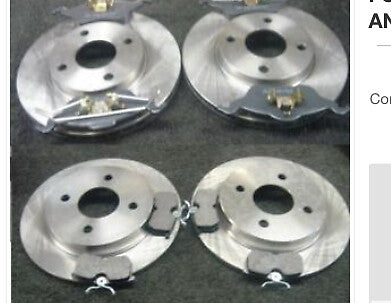 FORD TRANSIT  2.4TDCi 2006 ON FRONT REAR BRAKE DISCS BRAKE PADS