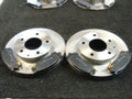 MAZDA 626 BRAKE DISCS BRAKE PADS FRONT NEW FULL SET 1992-2002 258MM VENTED 5STUD