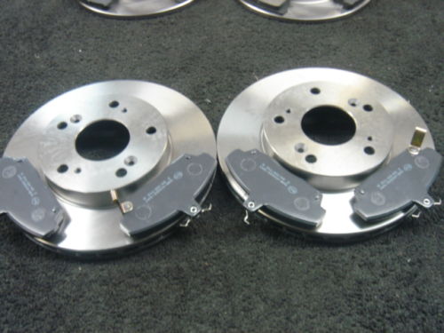 CIVIC 1.6 EP2 FRONT BRAKE  BRAKE DISCS & PADS 5STD