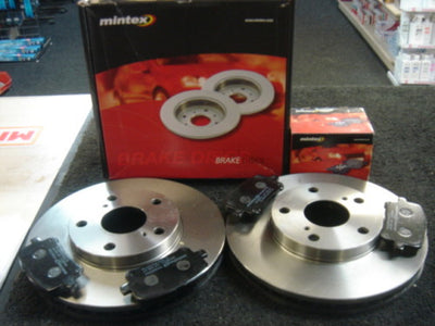 FOR TOYOTA PREVIA 2.4 2.0 CDX D4D BRAKE PADS BRAKE DISCS  FRONT