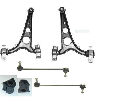  FOR MULTIPLA 2 LOWER WISHBONE ARMS ANTI ROLL BAR LINK 2 ANTI ROLL BAR BUSHES