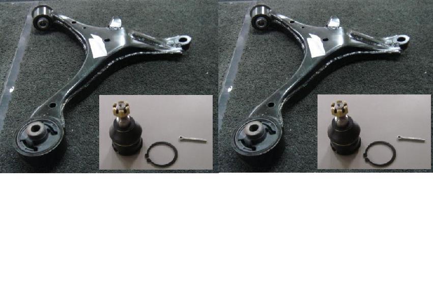 FOR HONDA CIVIC 2.0 TYPE R EP3 2001-2005 2 LOWER WISHBONE ARM 2 BALL JOINT LH RH
