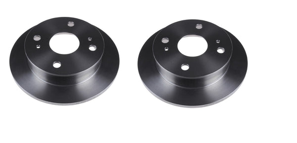 FOR TOYOTA COROLLA COUPE 1.6 GT 16V AE86 2 REAR BRAKE DISCS