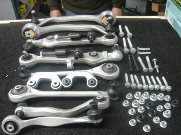 AUDI A8 2.8 3.7 4.2 QUATTRO 1994 -1999 FRONT SUSPENSION TRACK CONTROL ARM KIT