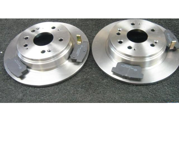 FOR HONDA CRV 2.0 2002-2005 REAR BRAKE DISCS REAR BRAKE PADS 