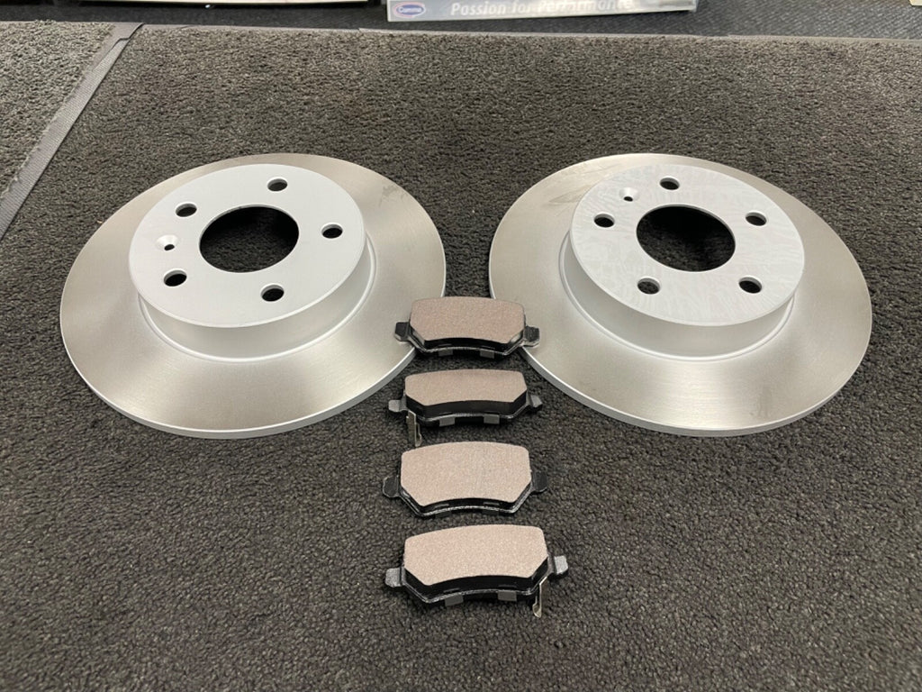 FOR VAUXHALL MERIVA CDTI REAR BRAKE DISCS & PADS 5 STUD WHEELS