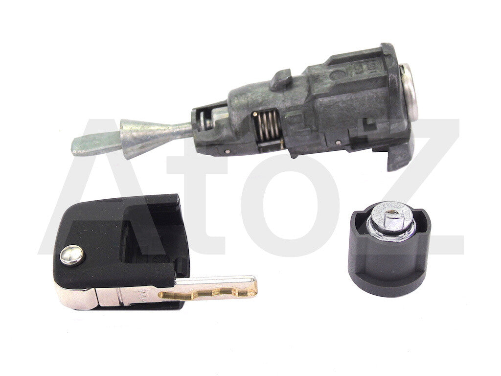 Genuine Door Ignition Lock Cylinder Set 1K5800375B For VW Golf  Jetta Bora A5