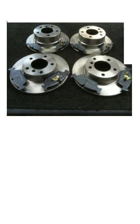 BMW 316 318 320 COMPACT FRONT & REAR BRAKE DISCS 