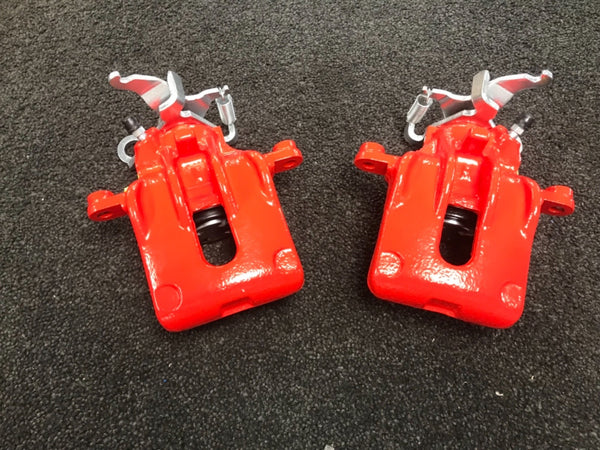 FORD FOCUS ST170 MK1 2002-2004 REAR BRAKE CALIPERS LH AND RH SIDE RED