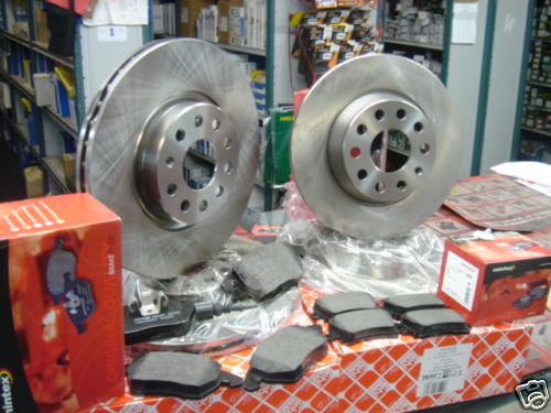 TOURAN BRAKE UPGRADE KIT FEBI BRAKE DISC PADS FRNT REAR