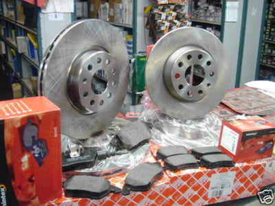 TOURAN BRAKE UPGRADE KIT FEBI BRAKE DISC PADS FRNT REAR