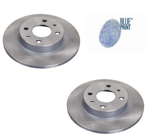 BLUEPRINT FRONT BRAKE DISC SET FITS FIAT 500 ABARTH 595 DEDRA TURBO FORD KA MK2