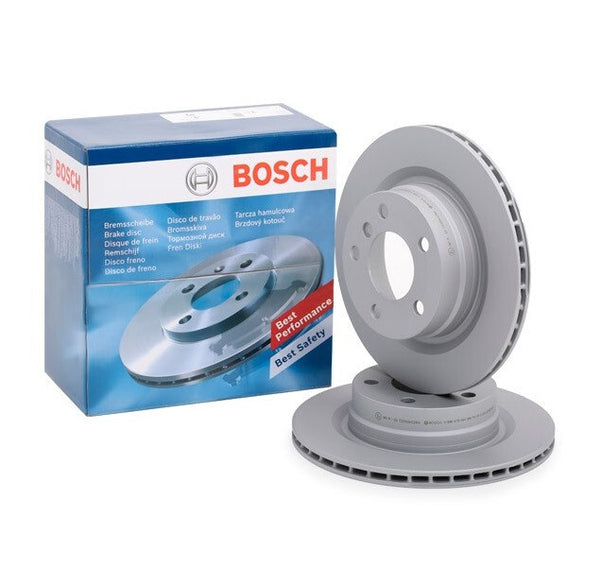 BMW 3 SERIES F30 320D GENUINE BOSCH  REAR  BRAKE DISCS PAIR 