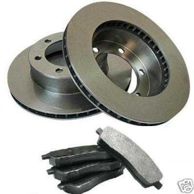 FOR MERCEDES E300 S210 FRONT REAR BRAKE DISC BRAKE PADS