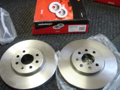 MERIVA COMBO 16V DI DTI CDTI MINTEX BRAKE DISCS 280MM 
