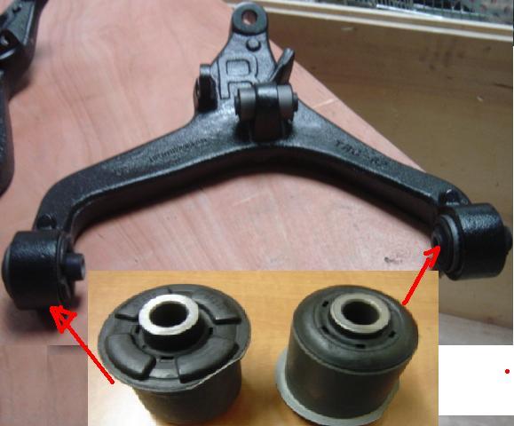FOR JEEP CHEROKEE LIBERTY KJ 2002-2008 FRONT LOWER CONTROL ARM BUSH KIT PAIR