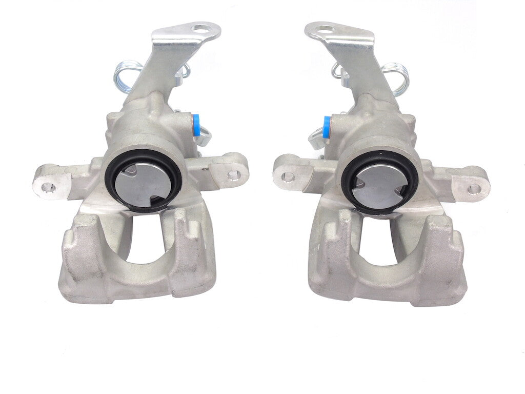 CORSA D SRI VXR CDTI 2006-2015 2 REAR BRAKE CALIPERS LH RH+ BRACKET SLIDER KIT 