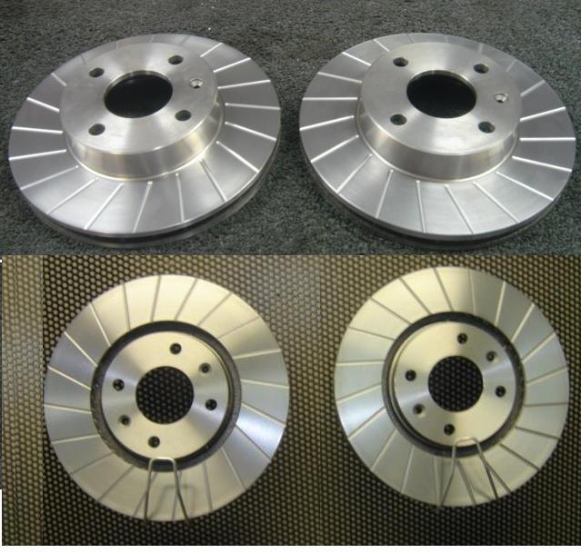 PEUGEOT 306 GTI6 GROOVED FRONT REAR BRAKE DISCS 