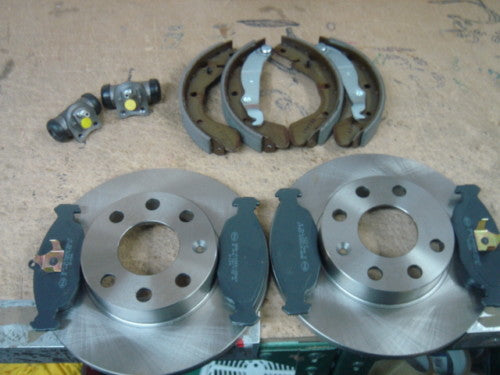 VAUXHALL ASTRA CORSA BRAKE DISCS PADS SHOES & CYLINDERS