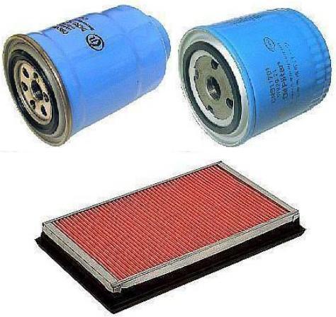FOR NISSAN X-TRAIL XTRAIL 2.2DCI OIL AIR FILTER DIESEL FUEL FILTER SERVICE KIT