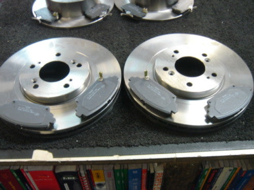 FOR HONDA CIVIC 1.4DSi 1.8 VTEC TYPE S 06 ON BRAKE DISC FRONT BRAKE DISCS PADS
