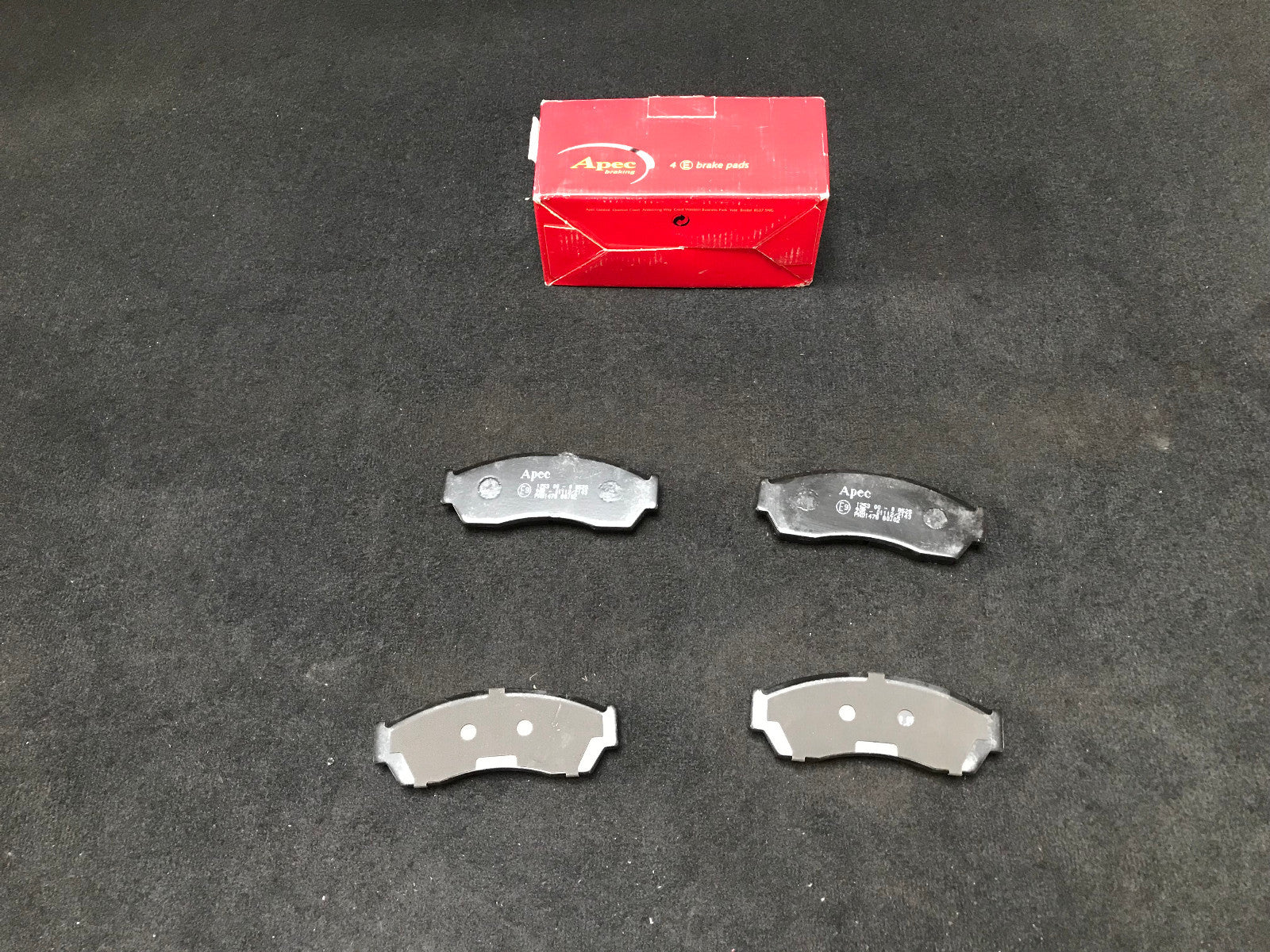 FOR ROVER CITY ROVER 1.4 HATCHBACK FRONT ORIGINAL APEC BRAKE PAD SET 27794210011