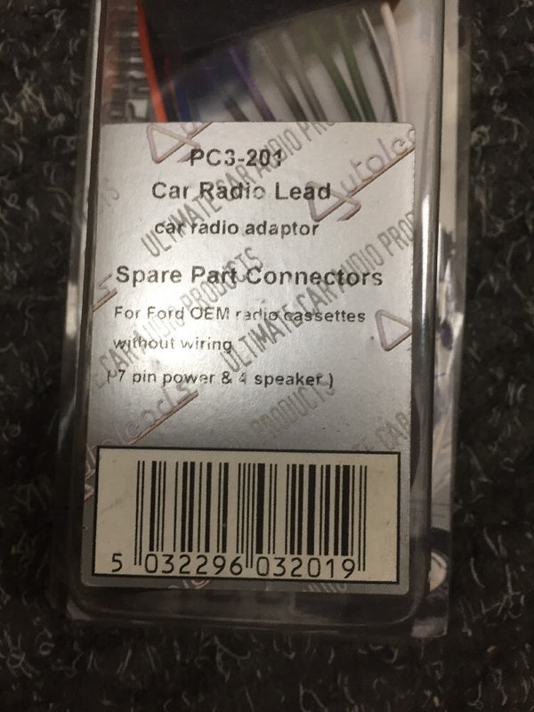 FOR FORD OEM RADIO CASSETTES WITH OUT WIRNG 7 PIN 
