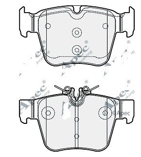 FOR Mercedes-Benz W253 GLC REAR Brake Pads 